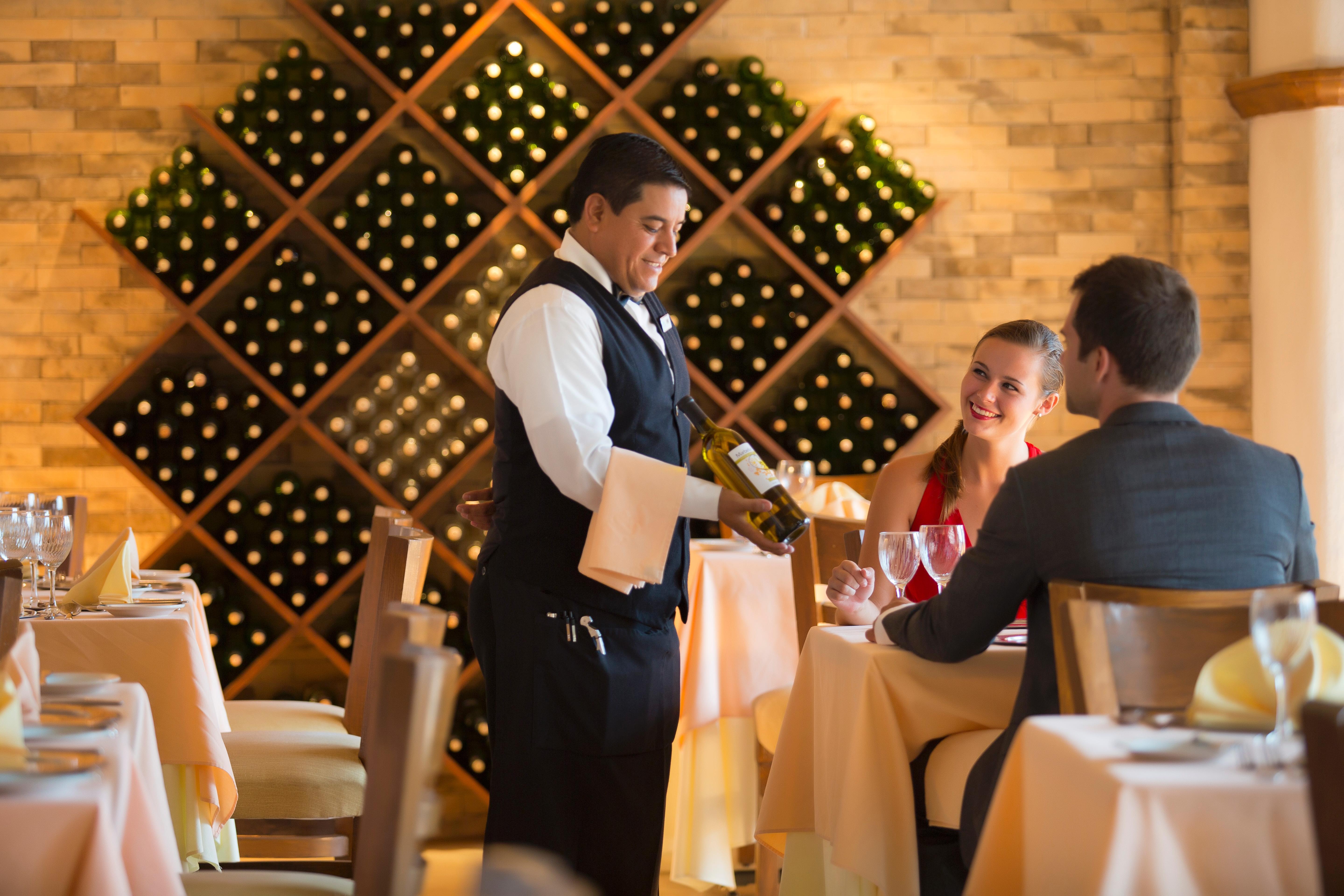 Crown Paradise Golden All Inclusive Resort - Adults Only Puerto Vallarta Exterior photo A sommelier serving wine